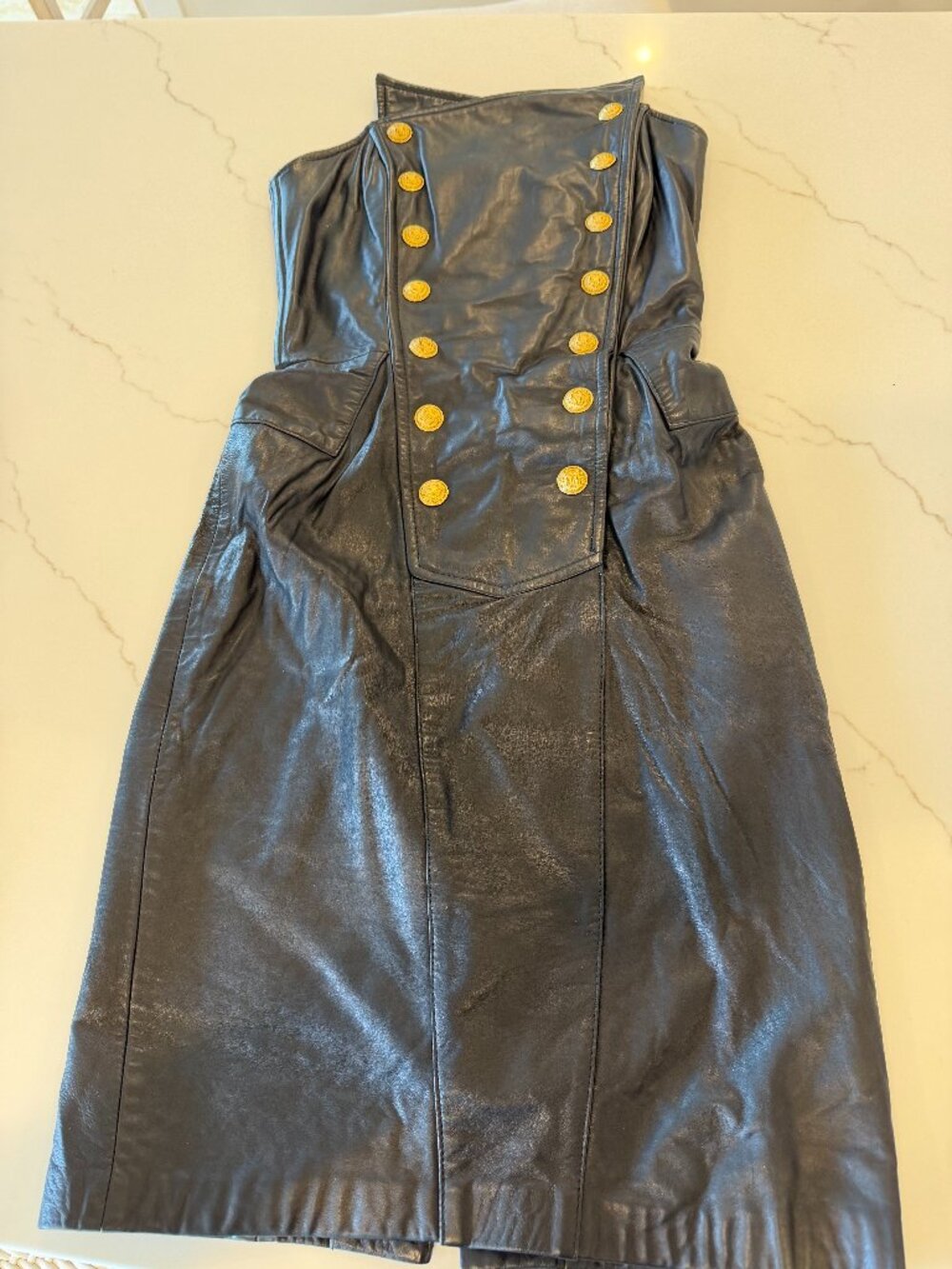 North Beach leather dress